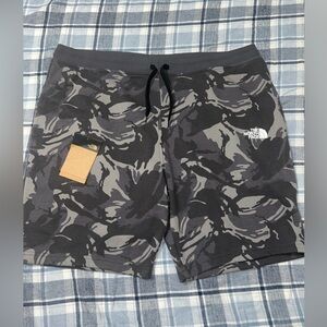 The North Face super comfortable sweat shorts.